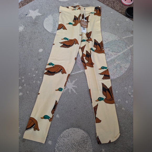 Mini Rodini Other - Duck Print Leggings